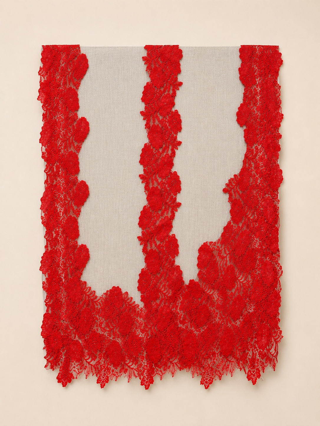 Flora Veils Bicolor Scarf