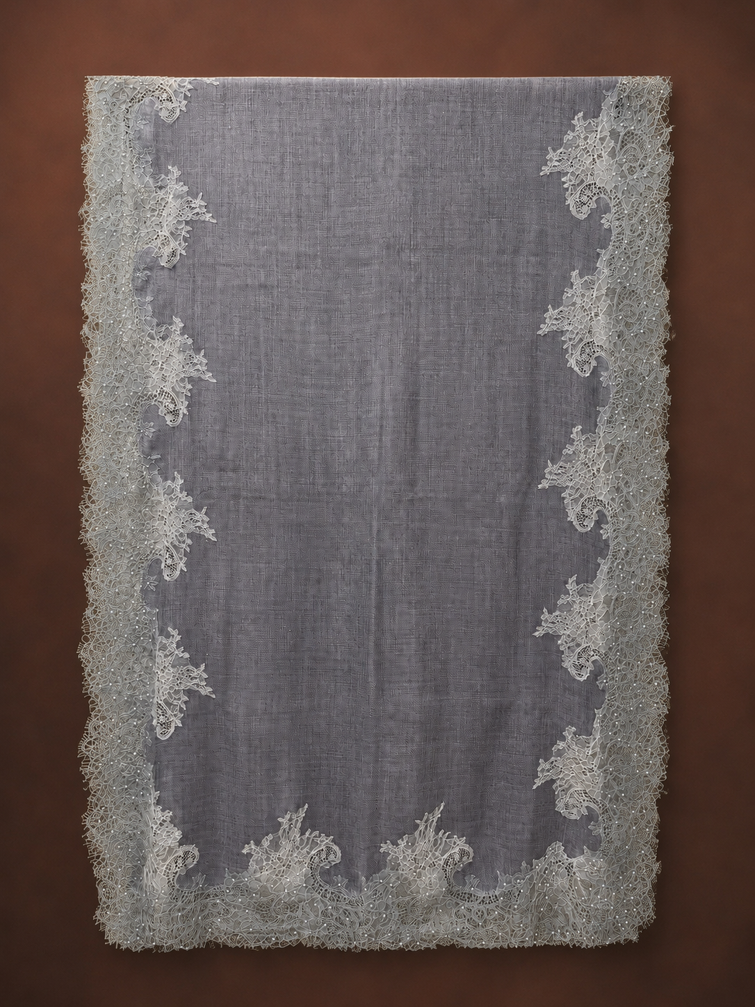 Sciarpa Nuage Doux con Perline