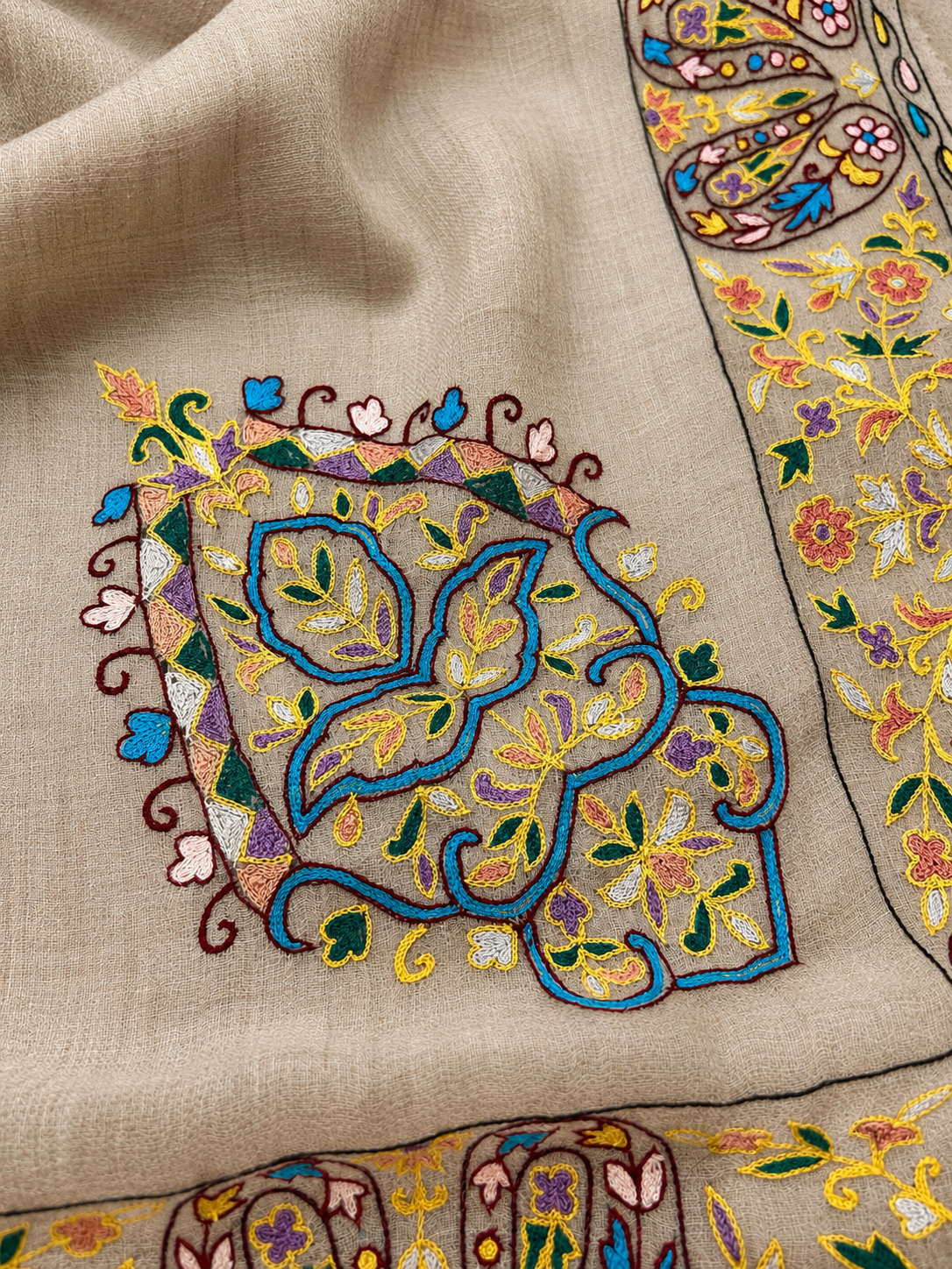 Stola Kalamkari