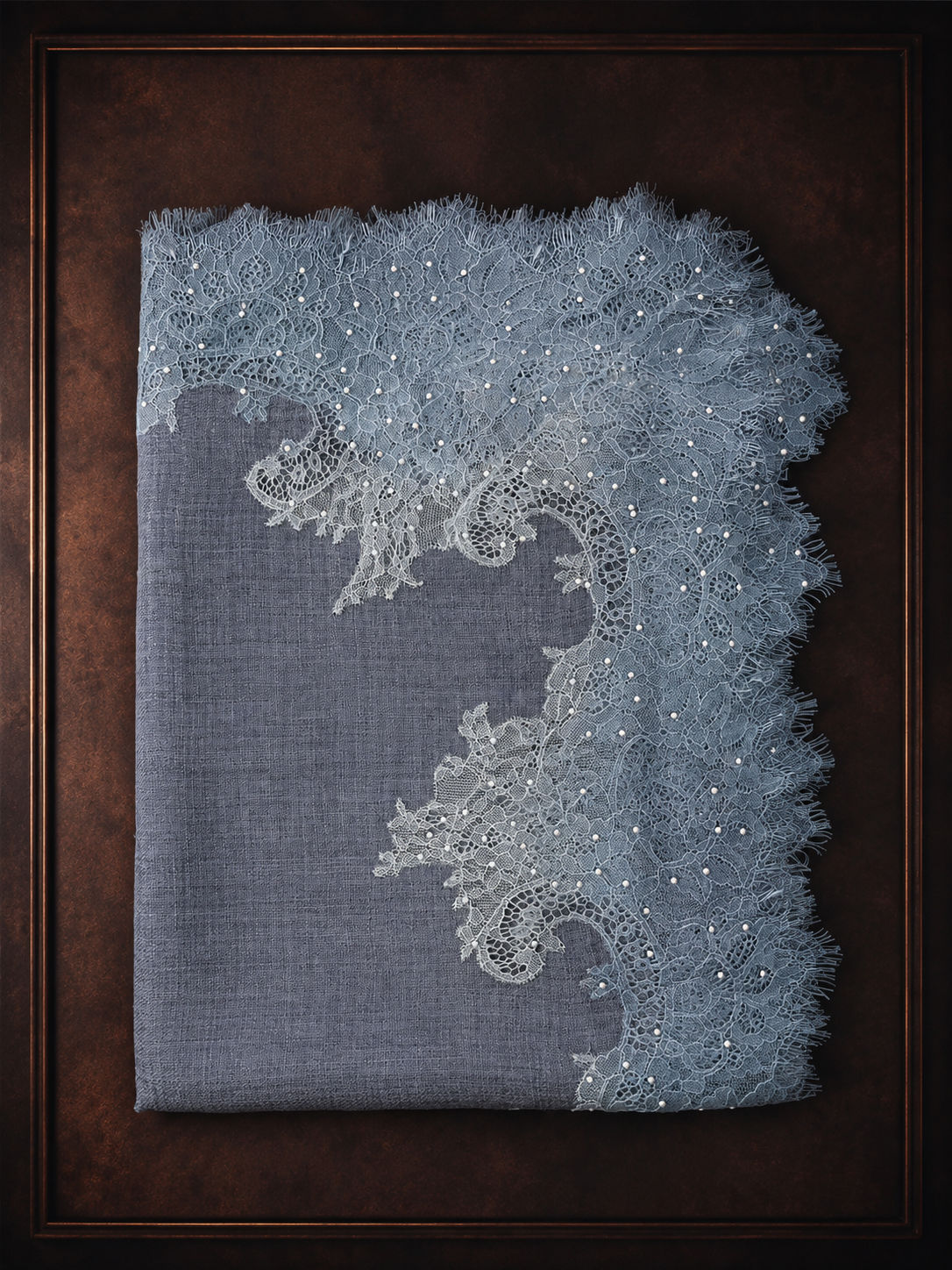 Sciarpa Nuage Doux con Perline