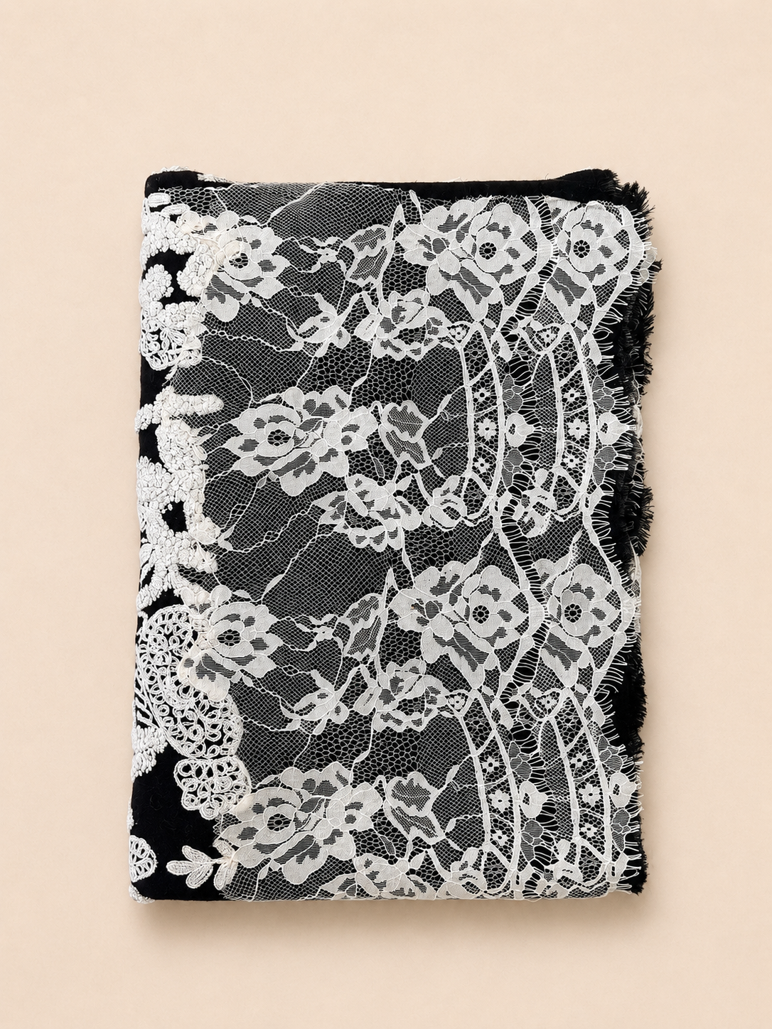 Sciarpa Rococo Reve con Pizzo